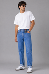 Levi's 501 Men's Straight Fit Regular Light Blue Jeans 100% cotton