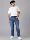 Levi's 501 Men's Straight Fit Regular Mid Blue Jeans 100% Cotton