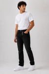 Levi's 501 Men's Straight Fit Regular Black Jeans 100% Cotton