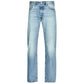 Levi's 501 Men's Straight Fit Regular Light Blue Jeans 100% Cotton