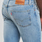 Levi's 501 Men's Straight Fit Regular Light Blue Jeans 100% Cotton