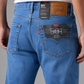 Levi's 501 Men's Straight Fit Regular Light Blue Jeans 100% cotton