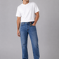 Levi's 501 Men's Straight Fit Regular Mid Blue Jeans 100% Cotton