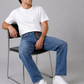 Levi's 501 Men's Straight Fit Regular Mid Blue Jeans 100% Cotton