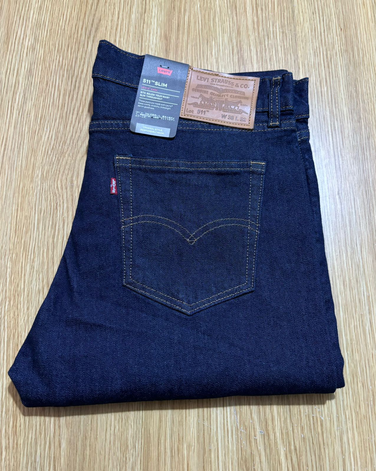 Levi's 511 Dark Wash Slim Fit Men's Jeans