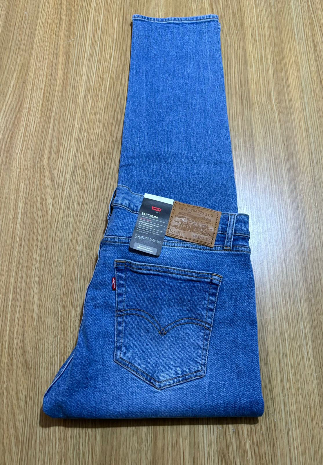 Levi's 501 Men's Straight Fit Regular Light Blue Jeans 100% cotton