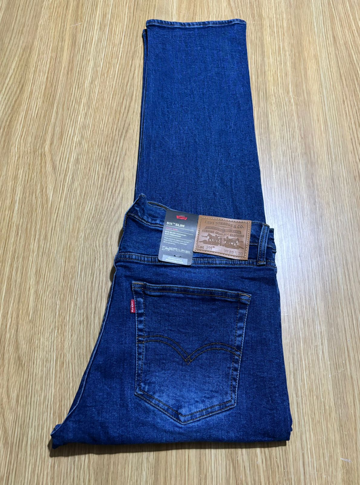 Levi's 511 Men's Slim Fit Dark Blue Stretchable Jeans