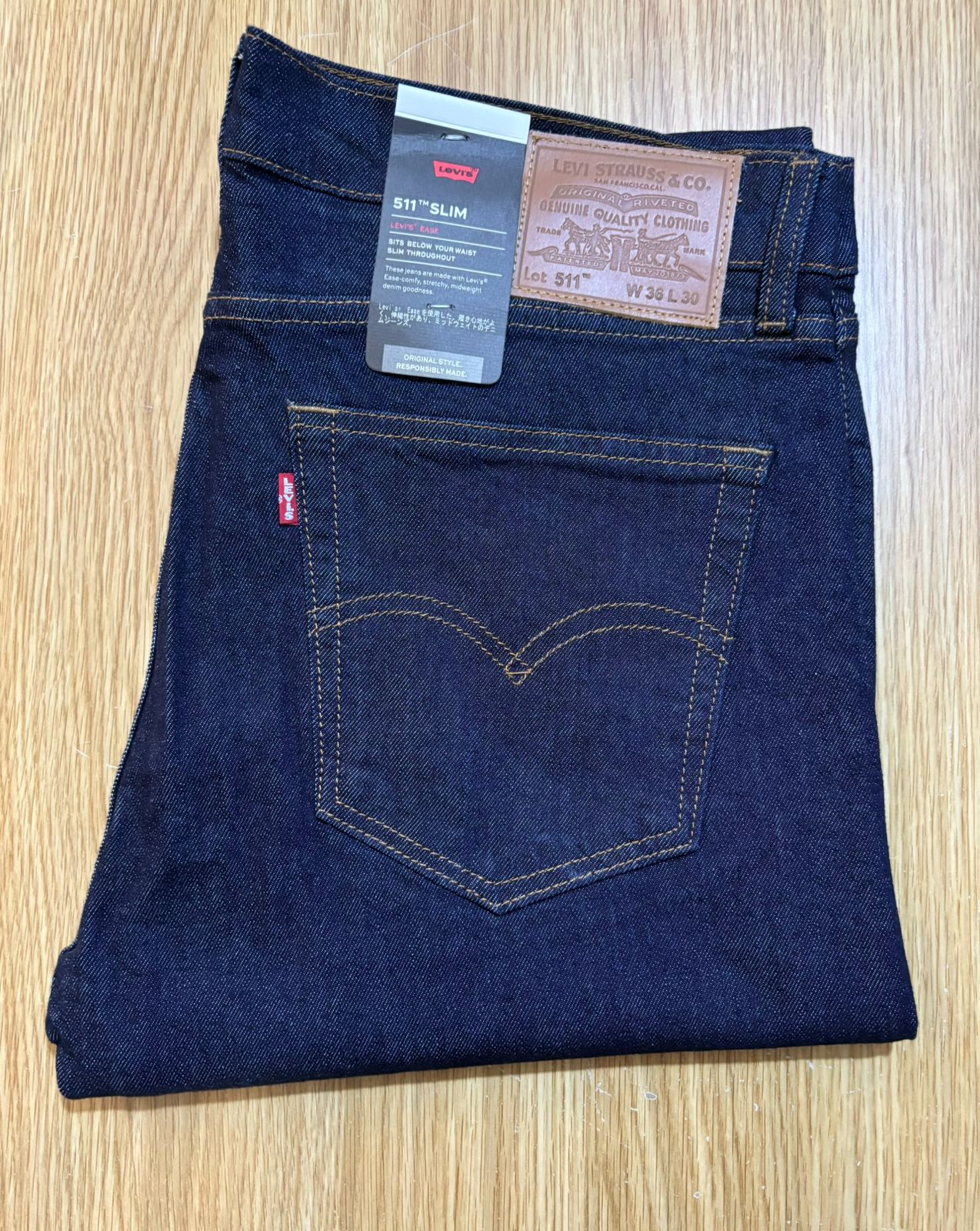 Levi's 511 Dark Wash Slim Fit Men's Jeans