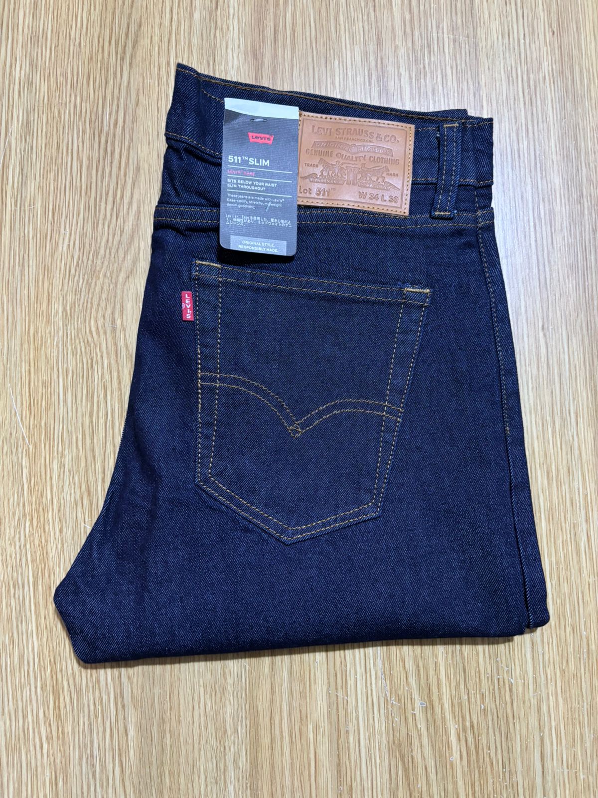 Levi's 511 Dark Wash Slim Fit Men's Jeans