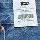 Levi's 501 Men's Straight Fit Regular Light Blue Jeans 100% cotton