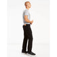 Levi's 501 Men's Straight Fit Regular Black Jeans 100% Cotton