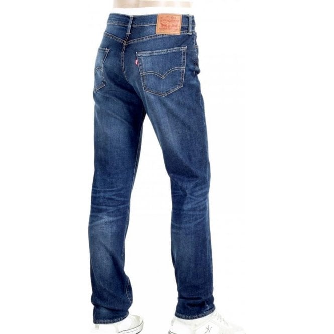 Levi's 511 Men's Slim Fit Mid Blue Stretchable Jeans